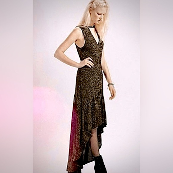 ⭐️BOGO FREE⭐️ ECOTE HiLo Open Back Halter Dress EUC Small 6 - Picture 14 of 14